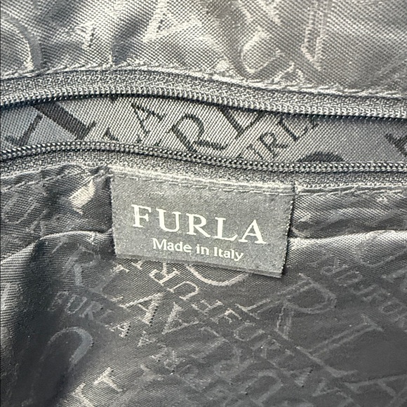 Furla Black leather dome style tote - Picture 10 of 12